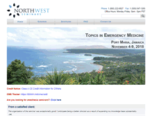 Tablet Screenshot of northwestseminars.com